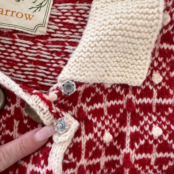 Anthropologie Rare Sparrow Lantern Mile Sweater Jacket Small - Picture 4 of 4